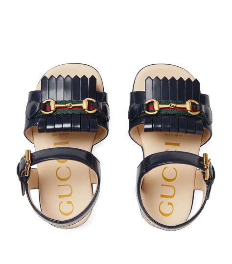 gucci boys' sandals|brand new kids gucci sandals.